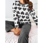 Thickening Flannel Pajamas Warm And Soft Long-sleeve Suit